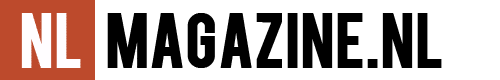 Logo von NL Magazine.nl, bestehend aus schwarz-weißer Schrift auf rotem Hintergrund.